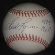 Fred Lynn 1975 MVP