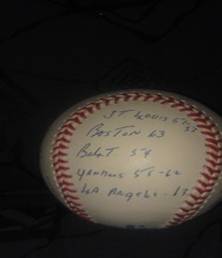 Bob Turley St. Louis 51-53, Boston 63, Balt 54, Yankees 55-62, La Angels 63, Cy Young 68, Global Cert, pic 2 of 5