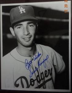 signed Sandy Koufax added Best Wishes 8x10 photo